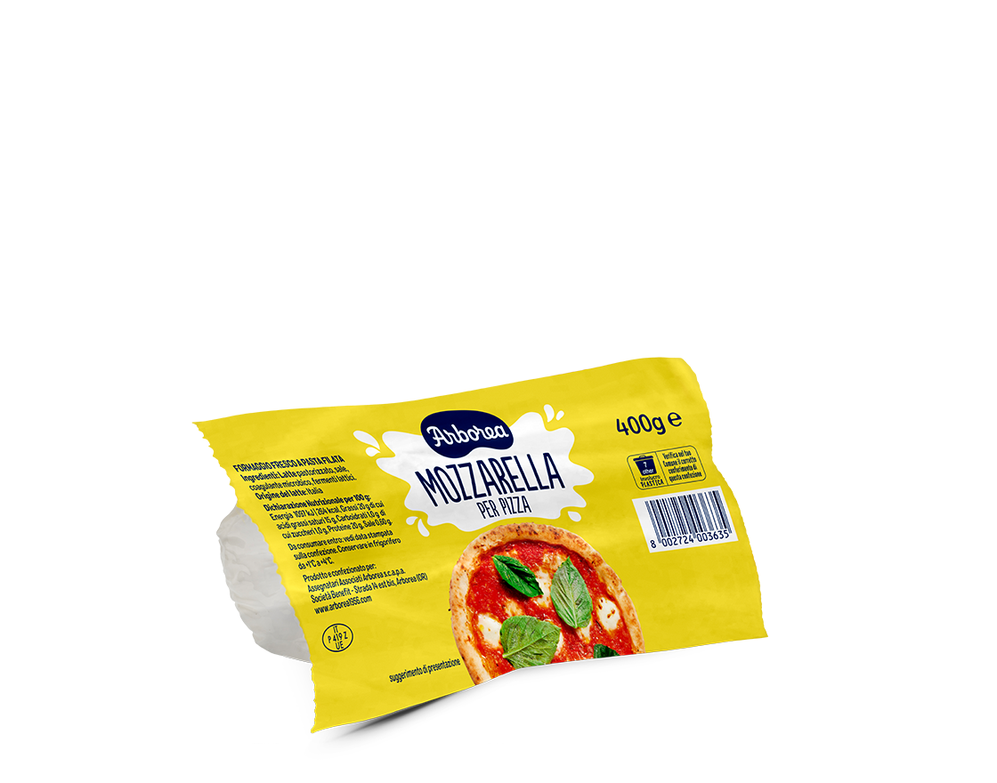 Mozzarella per pizza