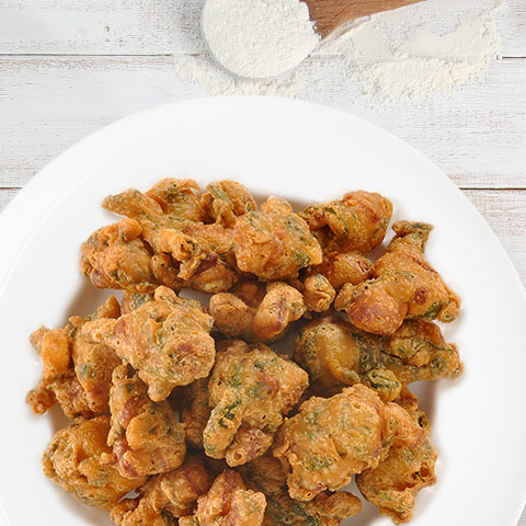 orziadas fritte impiattate
