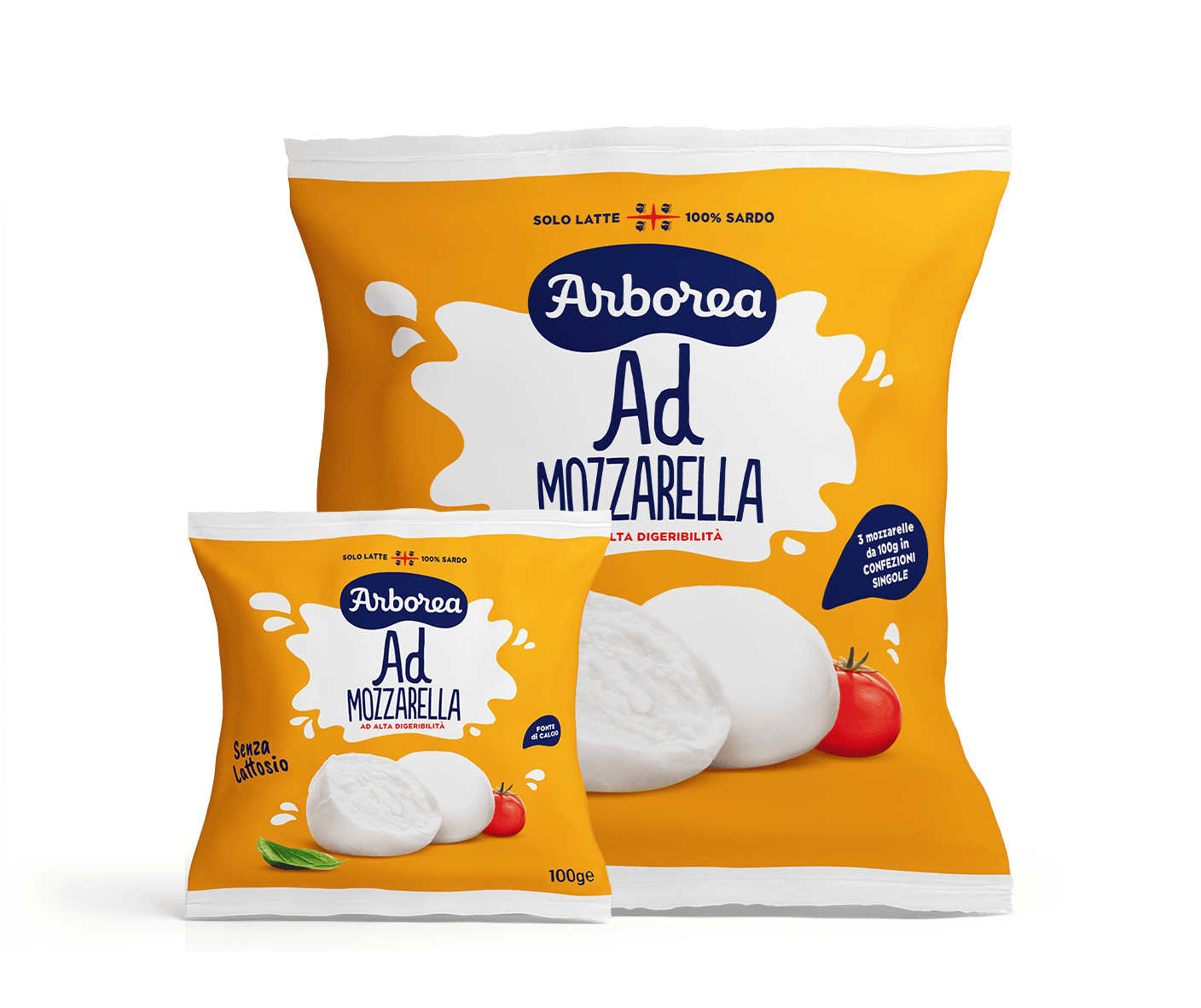 Mozzarella senza lattosio