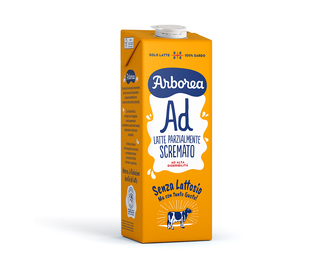 Latte AD Senza Lattosio Parzialmente Scremato UHT