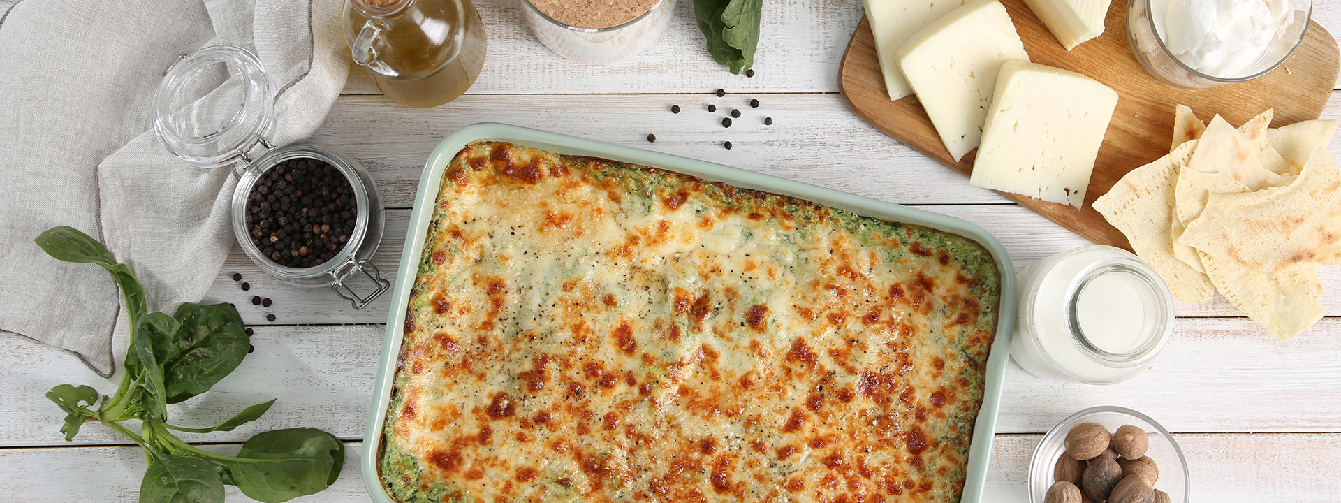 Lasagne di Pane Carasau Vegetariane