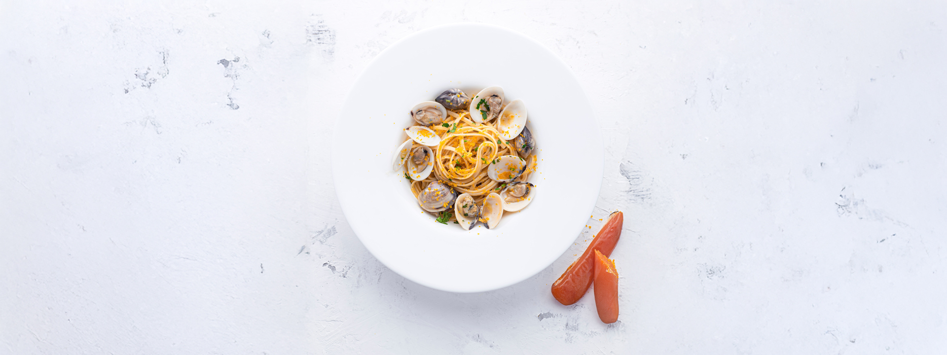 Spaghetti Vongole e Bottarga