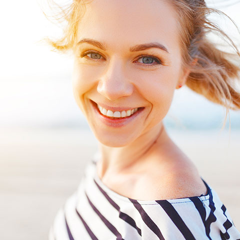 Ragazza sorridente