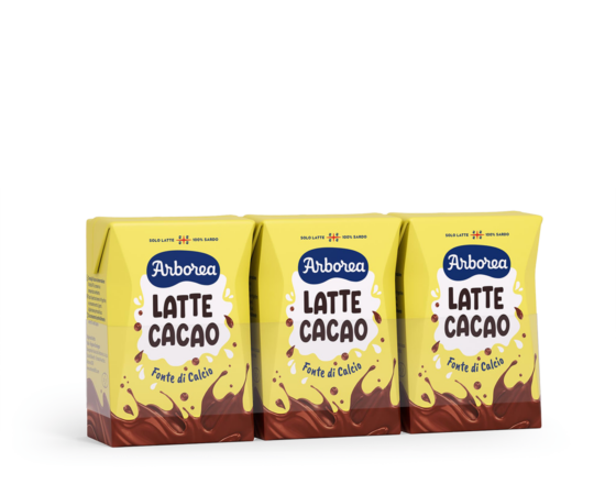 Pack latte al cacao UHT Arborea